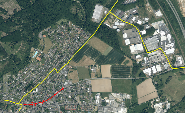 Bild vergr&ouml;&szlig;ern: Ausbau Rheinstra&szlig;e