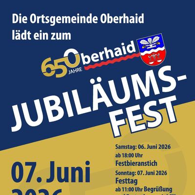 650 Jahre Oberhaid Jubil&auml;umsfest