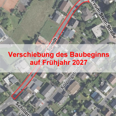 Verschiebung des Baubeginns auf Fr&uuml;hjahr 2027